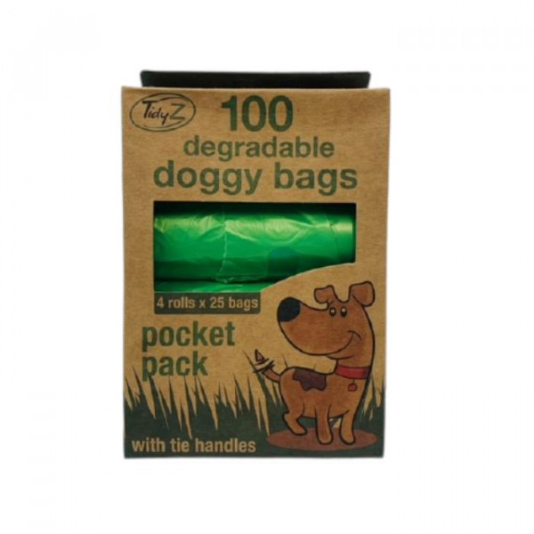 014598 100 DOGGY BAGS DEGRAD