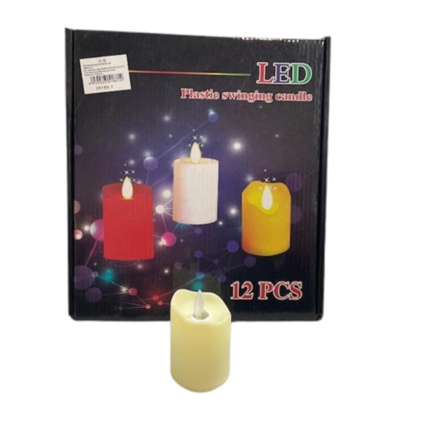 518814 LED CANDLE 7CM x 5CM