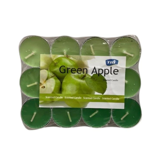 518869 APPLE 12PK TEA CANDLE