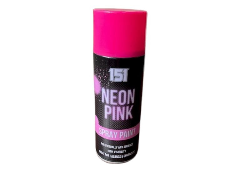 257990 NEON PINK SPRAY PAINT 400ML