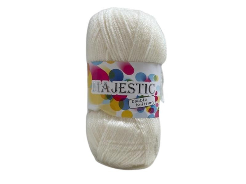 302838 KNITTING WOOL CREAM DK