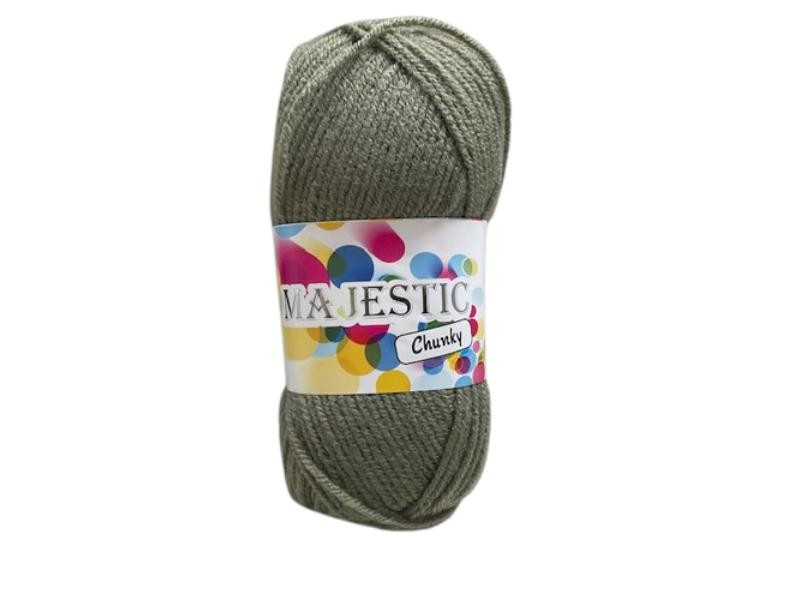 300445 KNITTING WOOL KHAKI CHUNK