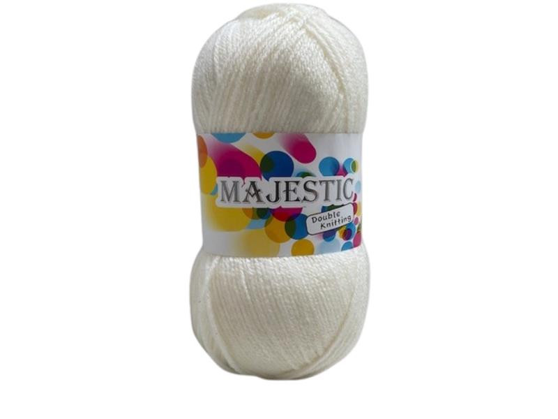 303149 KNITTING WOOL WHITE DK