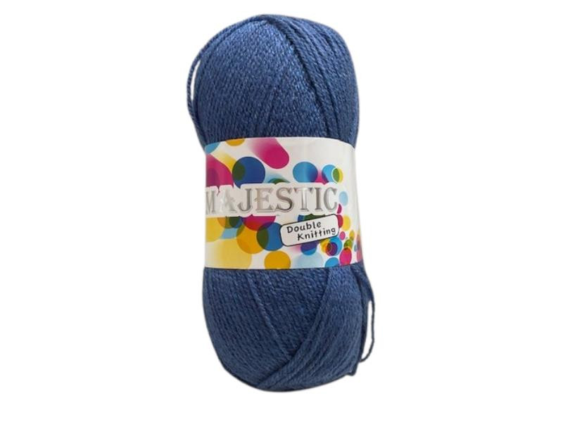 303149 KNITTING WOOL BLUE DK